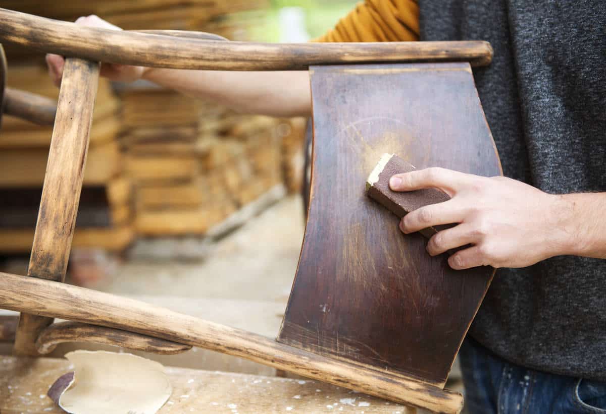 how to fix water damaged swollen wood furniture