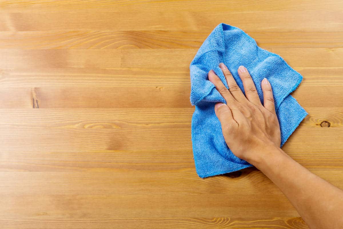 how do you clean wood after stripping paint