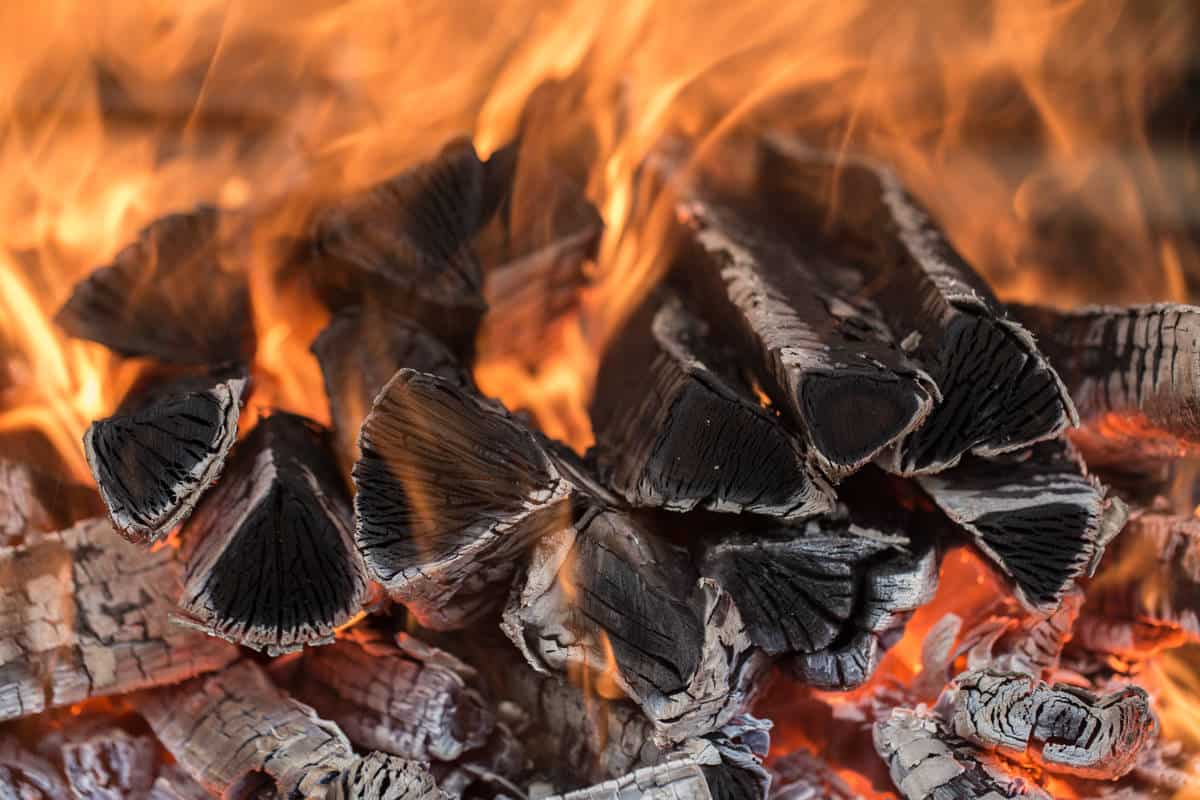 can you burn painted wood
