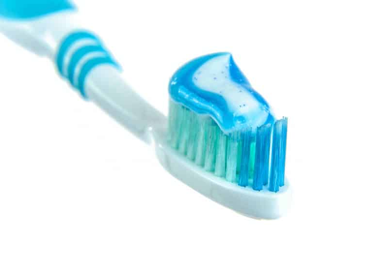 toothpaste used to get permanent marker off of wood